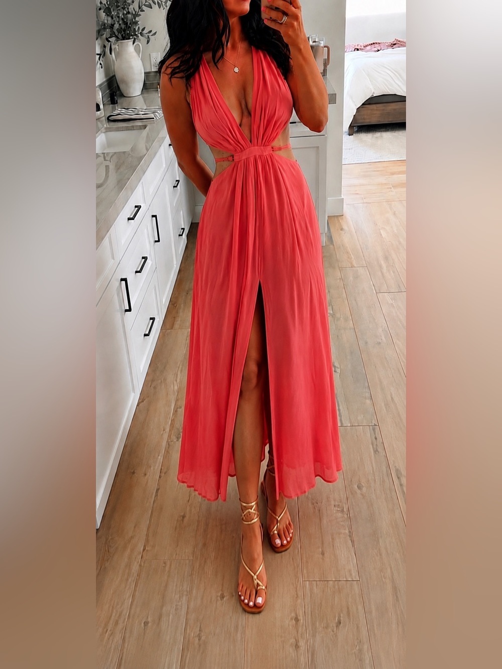 Vix Nayara Detail Long Dress - Picture 2 of 4